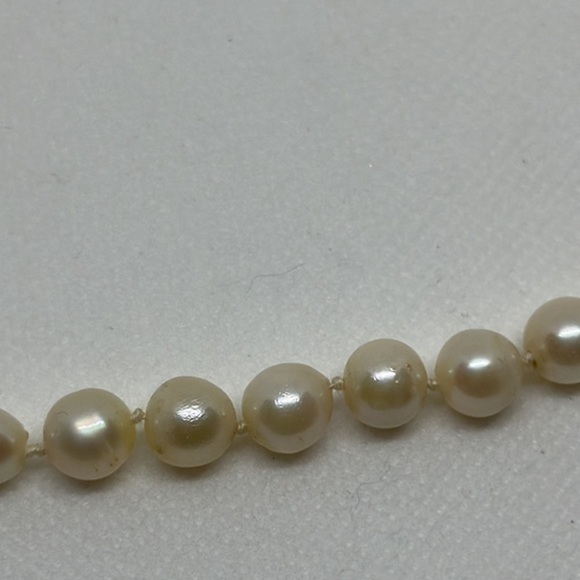 14k real freshwater pearls necklace - Picture 5 of 8
